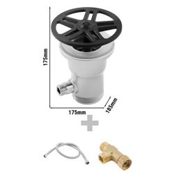 Poháröblítő mosogatóhoz - keskeny kivitel - G3/8"