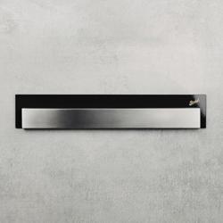 BERKEL | Wall-Mounted Magnetic Knife Strip – Black - 430 mm - AISI 304 Stainless Steel