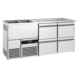 Direct Draw Beer Dispenser / Kegerator PREMIUM - 1950x700mm - 4 Drawers