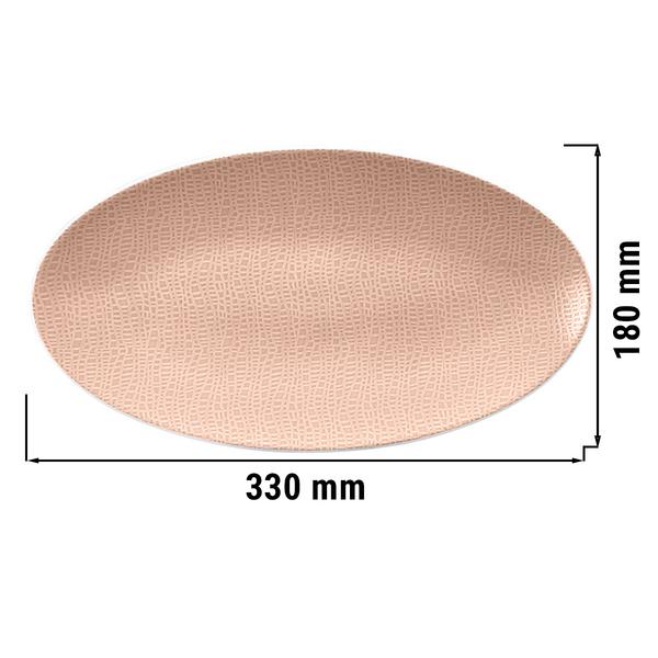 (2 pezzi) SELTMANN WEIDEN | Piatto Coup - 330x180 mm - Rosa antico