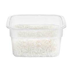 (6 pièces) CAMBRO | CAMSQUARES® - FreshPro Conteneur - 0,47 litre - Transparent