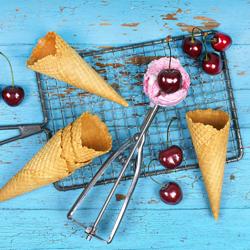 Ice Cream Scoop – 18/10 Stainless Steel – Ø 44 mm – Dishwasher Safe