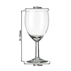 (6 pezzi) Bicchiere da vino - GILDE - 240 ml