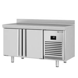 Холодильный стол PREMIUM PLUS - 1468x700 мм - с 2 дверями и бортом
