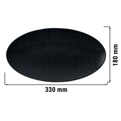 (2 adet) SELTMANN WEIDEN | Coup tabak - 330x180 mm - Siyah