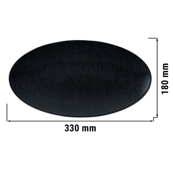 (2 Stück) SELTMANN WEIDEN | Coupplatte - 330x180mm - Schwarz