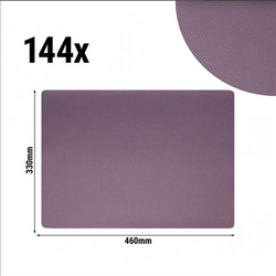 144 piese) Covorase James - aspect elegant de piele - 33 x 46 cm - vinete
