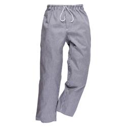 Kochhose Bromley - Fekete/fehér kockás - Méret: 4XL