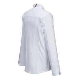 Lange mouwen MeshAir Pro koksjas - Wit - Maat: M