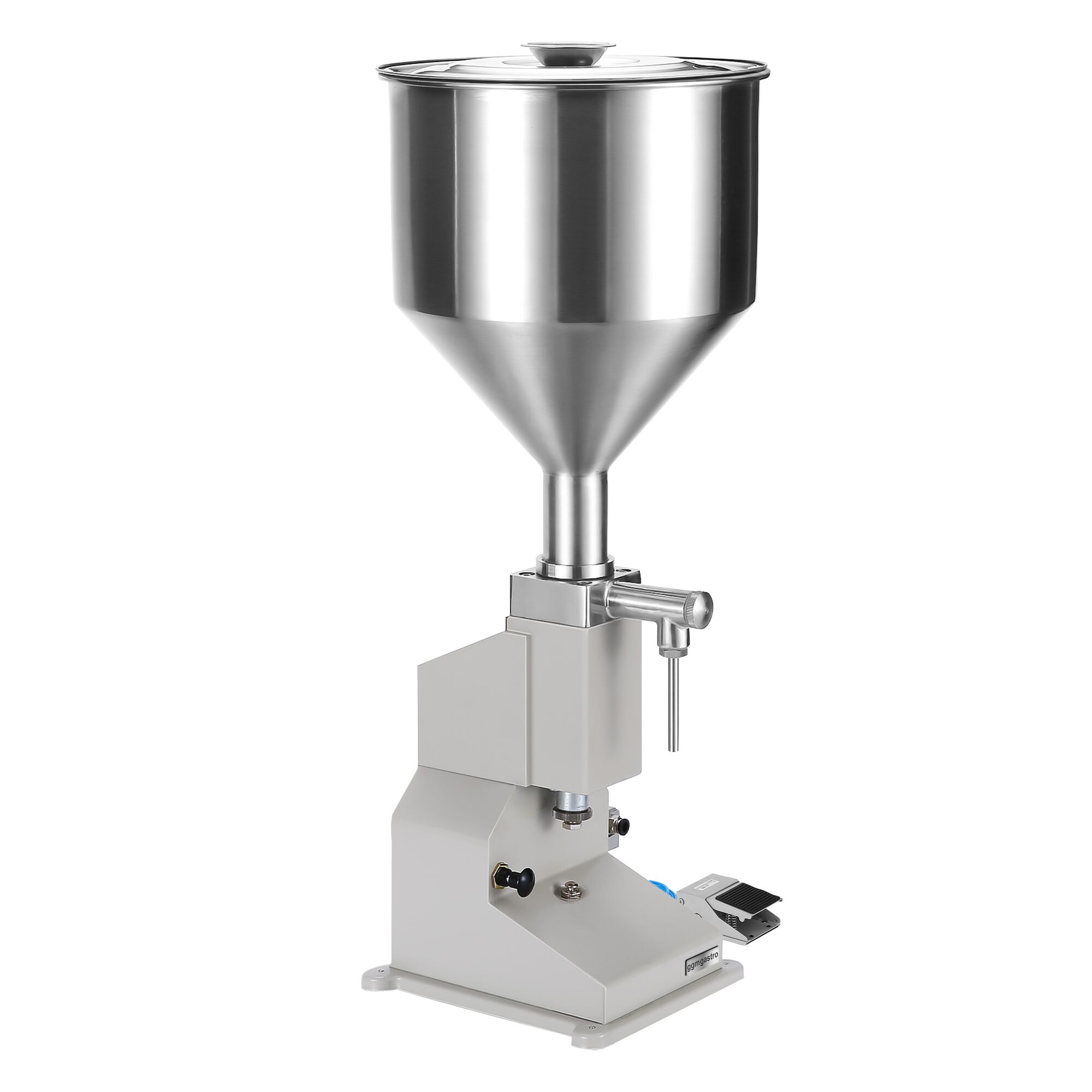 Remplisseuse pneumatique à piston pour pâtisserie - avec pédale - pour liquides et pâtes - 5-50ml