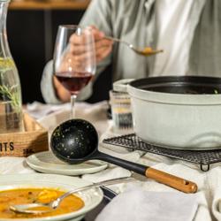 STAUB | Suppenkelle - Länge: 310mm - Silikon - Schwarz