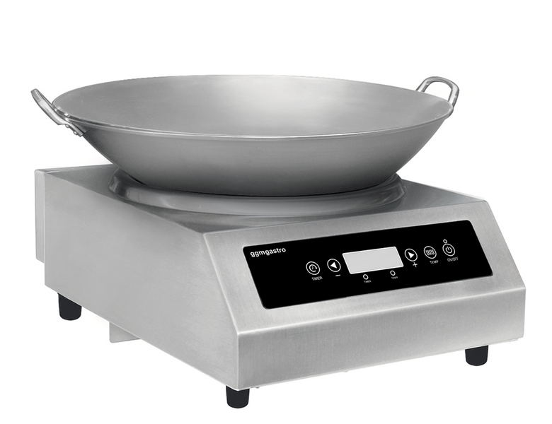 İndüksiyonlu Wok Ocak -  3,5 kW - WOK dahil