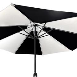 Bicicletta gelato - Ombrellone LED - per 7x Vasca da gelato da 5 Litri