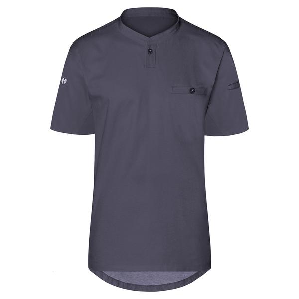 (6 stuks) KARLOWSKY | Korte Mouw Heren Werkshirt Performance - Antraciet - maat: XXL