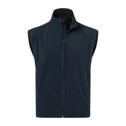 KARLOWSKY | Gilet Softshell Classico da uomo - Blu marino - Taglia: 4XL