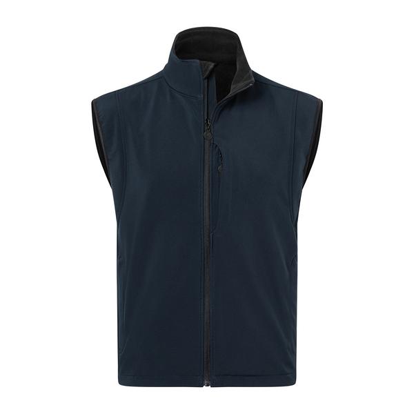 KARLOWSKY | Heren Softshell Vest Classic - Marineblauw - maat: XXL