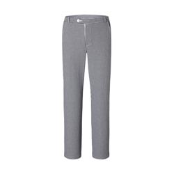 (1 piece) KARLOWSKY | Men's Chef Trousers – Black - Size XS - Elasticated Side Waistband - Belt Loops - Cotton