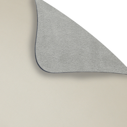 (12 piezas) Manteles individuales James - en elegante aspecto de cuero - 33 x 46 cm - Taupe