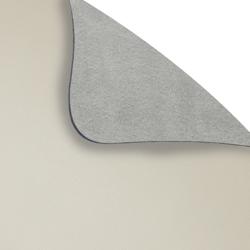 (12 bucăți) Seturi de masă James – cu aspect elegant de piele – 33 x 46 cm – gri-bej