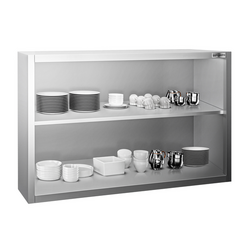 کابینت دیواری پریمیوم استیل - 1000*400 میلیمتر - بدون درب کشویی - 800 میلیمتر ارتفاع