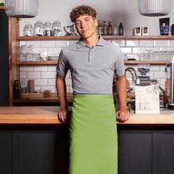 KARLOWSKY | Fartuch Bistro Basic - Limonkowy