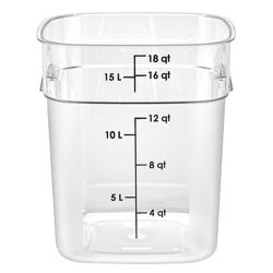 CAMBRO | CAMWEAR® - حاوية فريش برو - 17,2 لتر - شفافة (قطع x6)