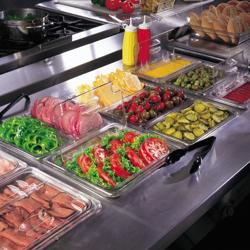 (6 pieces) CAMBRO | Commercial Camview® Gastronorm Container - 1/2 - Clear – 65 mm - BPA-free
