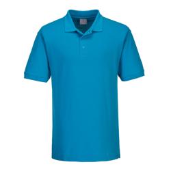 (5 stuks) Heren poloshirt - Lichtblauw - Maat: S