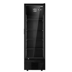 Cam Kapılı İçecek Dolabı - 590mm - 330L - 1 Cam Kapılı - LED aydınlatmalı - Siyah