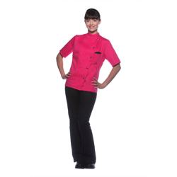 KARLOWSKY | Veste de cuisine femme Greta - Rose - Taille : 40