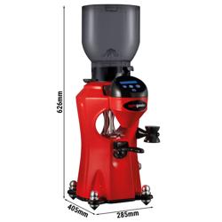 Kaffeemühle - 2kg - 45dB - Mit automatischer Dosierung - Rot