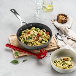 ZWILLING | Pasta Spoon – Red Silicone, Heat‑Resistant to 230°C - 290 mm - Non‑Slip Grip