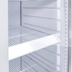 GASTRO-COOL | Drankenkoelkast - 418mm - 220L - smal model - 1 glasdeur & LED-interieurverlichting - wit