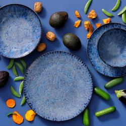 (4 Stück) LESTER - Bowl - Ø 210mm - Blau