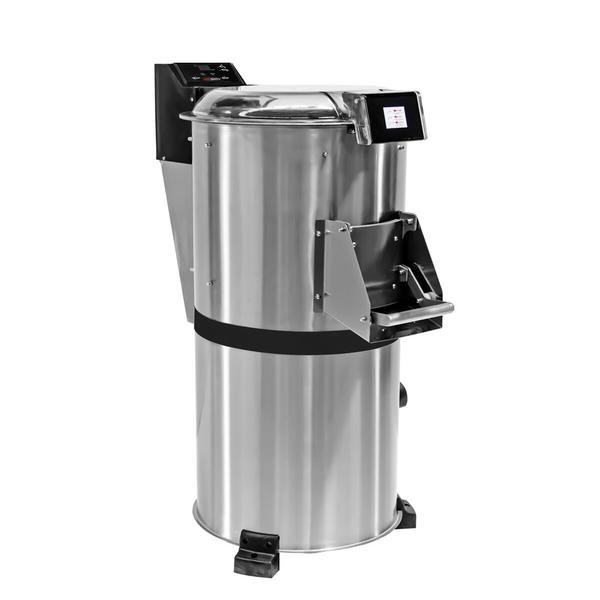 Pelapatate elettrico professionale con timer - 200kg/h - 550W - 380V - 900giri/min