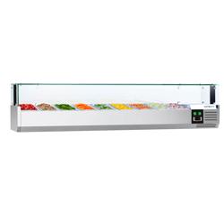Βιτρίνα Ψύξης-/ Παρουσίασης PREMIUM με LED-Φωτισμό - 2000х395 χλσ. - 9x GN 1/3
