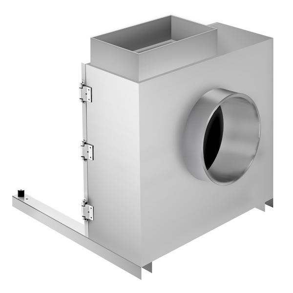 Airbox Pro - 2500m³ pro Stunde - 230 Volt - Aufklappbar - geeignet für Holzkohlegrills