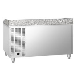 Pizzawerkbank ECO - 1500x800mm - granieten werkblad - met 2 deuren