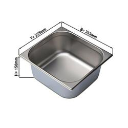 Contenitore GN in acciaio inox 2/3 - Altezza:150 mm