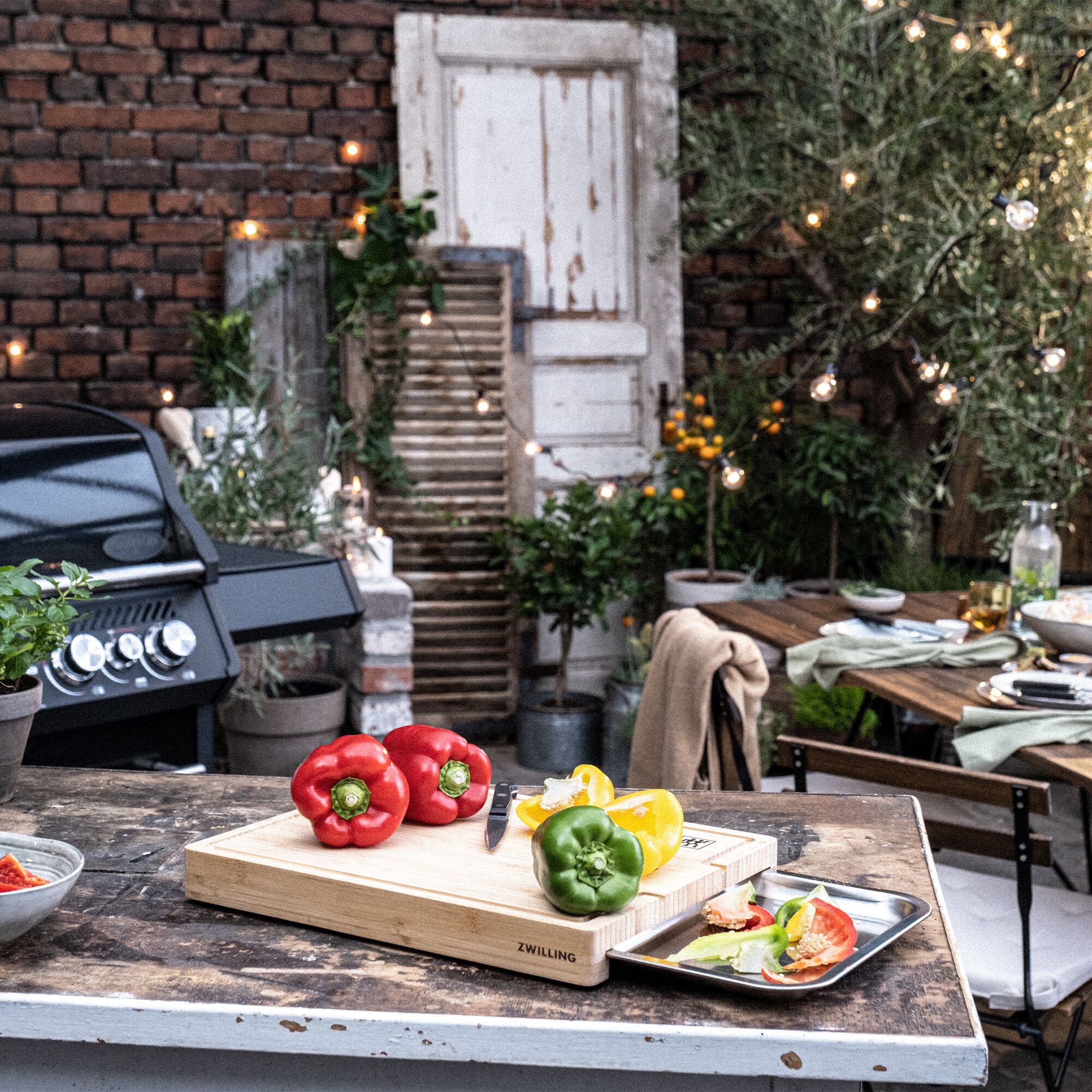 ZWILLING | BBQ+ - Planche à découper avec bac de récupération - 390x300mm
