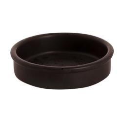 (24 bucăți) MOON - vas pentru cuptor - 10 x 2,2 cm - negru