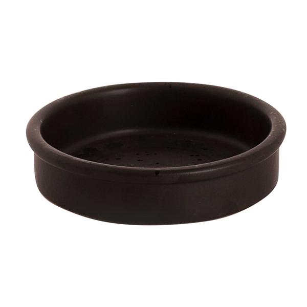 (24 pieces) Round Stoneware Oven Dish Ø 100 mm – Black