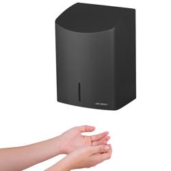 (2 stuks) AIR-WOLF | Handdroger met infraroodsensor - RVS Mat zwart