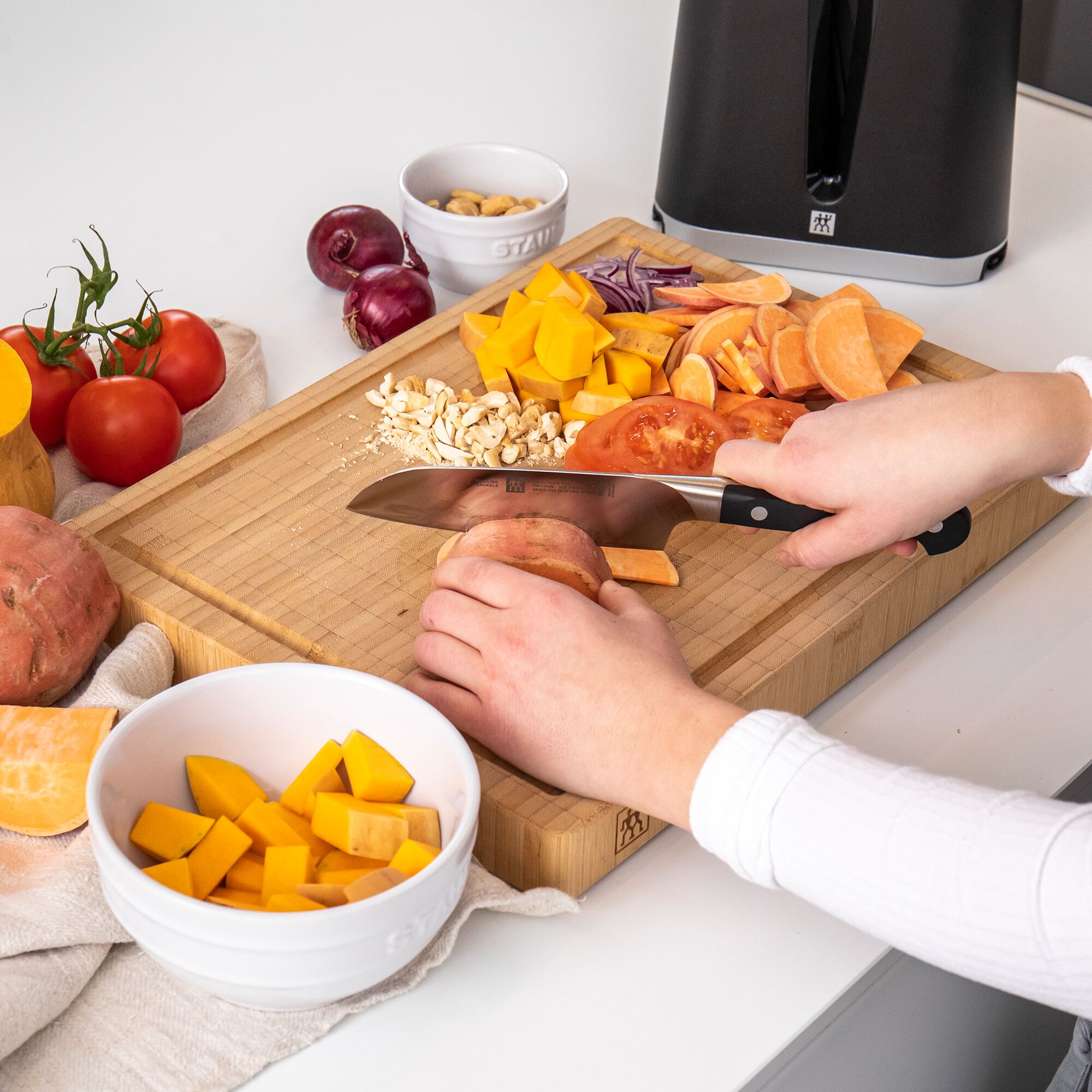 ZWILLING | PRO - Couteau Santoku - Lame: 180 mm