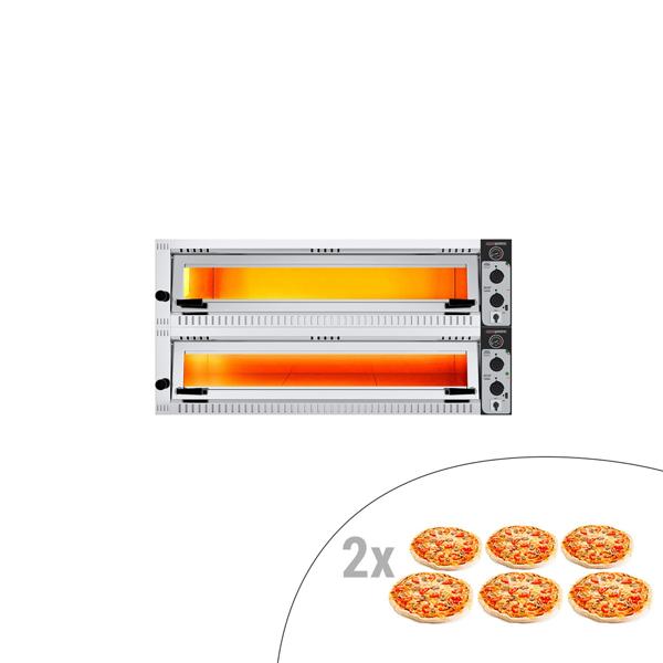 Elektrikli Pizza Fırını 6+6x 34cm