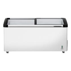 LIEBHERR | Ladă de congelare - 355 litri - cu capac glisant din sticlă - Alb