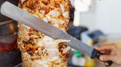 Coltello per döner/kebab - Lama: 550mm - dritta