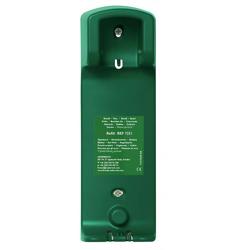 Oogspoelfles stationair - groen - incl. wandhouder