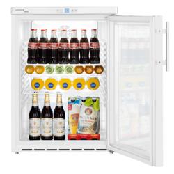 LIEBHERR | Réfrigérateur sous plan PREMIUM - 148 litres - avec 1 porte en verre - Blanc       