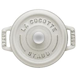 STAUB | LA COCOTTE - Mini kookpot - Ø 100mm - Gietijzer - Witte truffel
